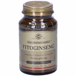 Solgar Fitoginseng Integratore Ricostituente 50 Capsule Vegetali