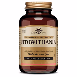 Scopri Solgar Fitowithania, un integratore naturale formulato con vitamine e altri estratti per contrastare la stanchezza fis ...