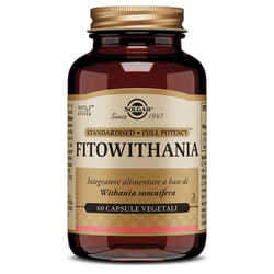 Solgar Fitowithania Integratore Contro Stanchezza Fisica e Mentale 60 Capsule