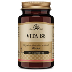 Solgar Vita B8 Integratore per Metabolismo Energetico 100 Tavolette