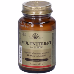 Solgar Multinutrient Integratore Energetico 30 Tavolette