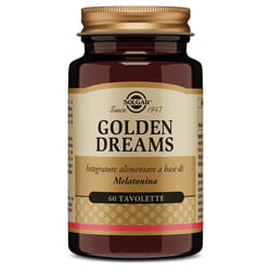 Solgar Golden Dreams Integratore Rilassante e per Dormire 60 Tavolette