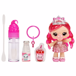 MGA Entertainment Yummiland Lipgloss Doll- Bianca Bubblegum, Mini bambola, Femmina, 4 anno/i, Bambino/Bambina, Multicolore