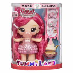 MGA Entertainment Yummiland Large Doll + Lipgloss Pet- Bianca Bubblegum - Vista aggiuntiva 7