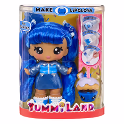 MGA Entertainment Yummiland Large Doll + Lipgloss Pet- Rory Blueberry - Vista aggiuntiva 5