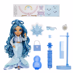 Rainbow High Winter Wonderland Doll- Skyler (Blue) - Vista aggiuntiva 4