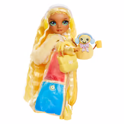 Rainbow High Winter Wonderland Doll- Sunny (Yellow) - Vista aggiuntiva 5