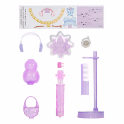 Rainbow High Winter Wonderland Doll- Violet (Purple) - Vista aggiuntiva 8