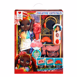 Rainbow High Creative Crystals Fashion Doll- Iris Bow - Vista aggiuntiva 5