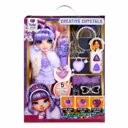 Rainbow High Creative Crystals Fashion Doll- Violet - Vista aggiuntiva 5
