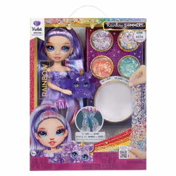Rainbow High Rainbow Shimmers with Slime Fashion Doll - Violet (purple) - Vista aggiuntiva 2