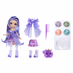 Rainbow High Rainbow Shimmers with Slime Fashion Doll - Violet (purple) - Vista aggiuntiva 3