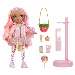 Rainbow High Sparkle & Shine Fashion Dolls- Rosetta (Pink), Bambola alla moda, Femmina, 4 anno/i, Bambino/Bambina, 280 mm, Mu ...