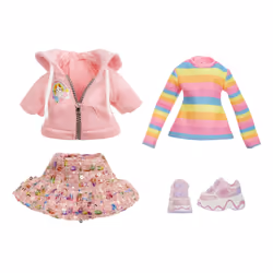 Rainbow High Sparkle & Shine Fashion Dolls- Rosetta (Pink) - Vista aggiuntiva 5