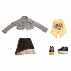 Rainbow High Sparkle & Shine Fashion Dolls- Clementine (Orange) - Vista aggiuntiva 5