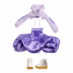 Rainbow High Sparkle & Shine Fashion Dolls- Viola (Purple) - Vista aggiuntiva 5