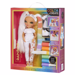 Rainbow High Color & Create Fashion Doll- Character 3 (green eyes) - Vista aggiuntiva 5