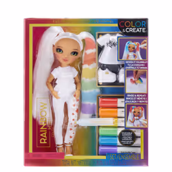 Rainbow High Color & Create Fashion Doll- Character 3 (green eyes) - Vista aggiuntiva 7