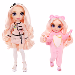 Rainbow High Junior High PJ Party Fashion Doll- Bella (Pink) - Vista aggiuntiva 4