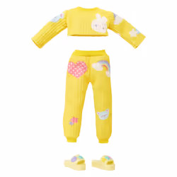 Rainbow High Junior High PJ Party Fashion Doll- Sunny (Yellow) - Vista aggiuntiva 8