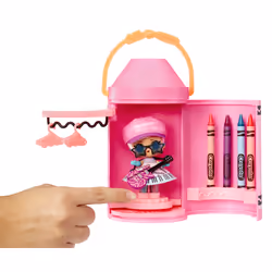 L.O.L. Surprise! Loves CRAYOLA Color Me Studio Asst in PDQ - Vista aggiuntiva 4