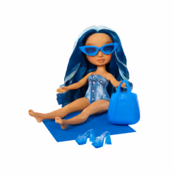 Rainbow High Swim & Style Fashion Doll- Skyler (Blue) - Vista aggiuntiva 5