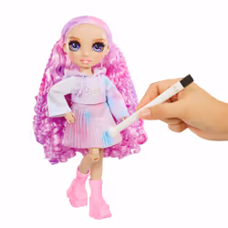 Rainbow High WaterColor & Create Dolls- Purple Eyes - Vista aggiuntiva 4