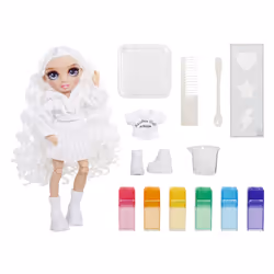 Rainbow High WaterColor & Create Dolls- Purple Eyes - Vista aggiuntiva 6