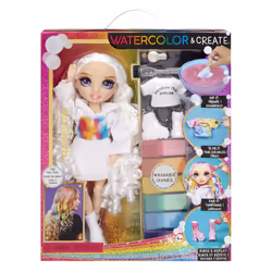 Rainbow High WaterColor & Create Dolls- Purple Eyes - Vista aggiuntiva 7