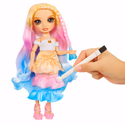 Rainbow High Watercolor & Create Fashion Doll Brown Eyes - Vista aggiuntiva 4