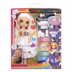 Rainbow High Watercolor & Create Fashion Doll Brown Eyes - Vista aggiuntiva 7