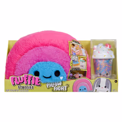 MGA Entertainment Fluffie Stuffiez Pillow Fight- Rainbow - Vista aggiuntiva 6
