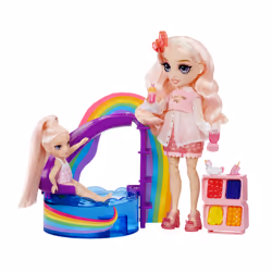 Rainbow High Little Pool Day with Blush Playset - Vista aggiuntiva 8