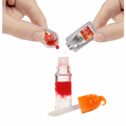 MGA Entertainment Yummiland Lip Gloss Doll Series 2- Cinnamon Spice (Amber Cinnamon) - Vista aggiuntiva 4