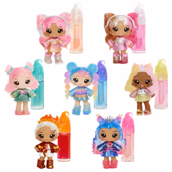 MGA Entertainment Yummiland Lip Gloss Doll Series 2- Mystery Chase 1 (Sprinkles/Ava Ice Cream) - Vista aggiuntiva 7
