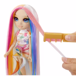 Rainbow High Hair Chalk & Style Doll- Amaya (Rainbow) - Vista aggiuntiva 4