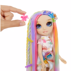 Rainbow High Hair Chalk & Style Doll- Amaya (Rainbow) - Vista aggiuntiva 8