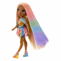 Rainbow High Hair Chalk & Style Doll- Meline (Gold) - Vista aggiuntiva 6