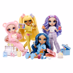 Rainbow High Junior High PJ Party Fashion Doll- Skyler (Blue) - Vista aggiuntiva 7