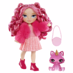 Rainbow High Littles Dolls- Magenta (Pink) - Vista aggiuntiva 5
