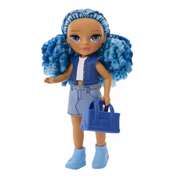 Rainbow High Littles Dolls- Sapphire (Blue) - Vista aggiuntiva 6