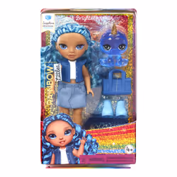 Rainbow High Littles Dolls- Sapphire (Blue) - Vista aggiuntiva 8