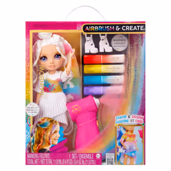 Rainbow High Air Brush & Create Fashion Dolls - Purple Eyes - Vista aggiuntiva 2