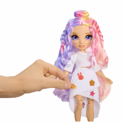 Rainbow High Air Brush & Create Fashion Dolls - Purple Eyes - Vista aggiuntiva 5