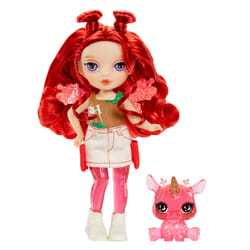 Rainbow High Littles Rainbow Fantasy Fairies Doll- Apple (Red)