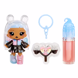 MGA Entertainment Yummiland Lip Gloss Doll Sour Sweeties - Gabi Gummybear
