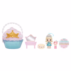 MGA Entertainment Yummiland Beauty Bag Playset + Lip Gloss Doll - Cupcake Beauty Bag - Vista aggiuntiva 2
