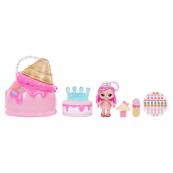 MGA Entertainment Yummiland Beauty Bag Playset + Lip Gloss Doll - Ice Cream Beauty Bag - Vista aggiuntiva 2