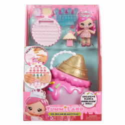 MGA Entertainment Yummiland Beauty Bag Playset + Lip Gloss Doll - Ice Cream Beauty Bag - Vista aggiuntiva 5