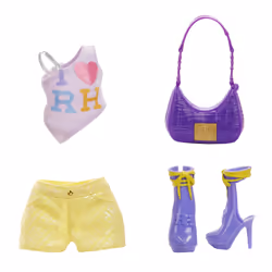 Rainbow High My Fashion Style Fashion Dolls - Violet - Vista aggiuntiva 4